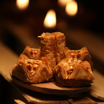 Sweet and flaky Baklava sweets